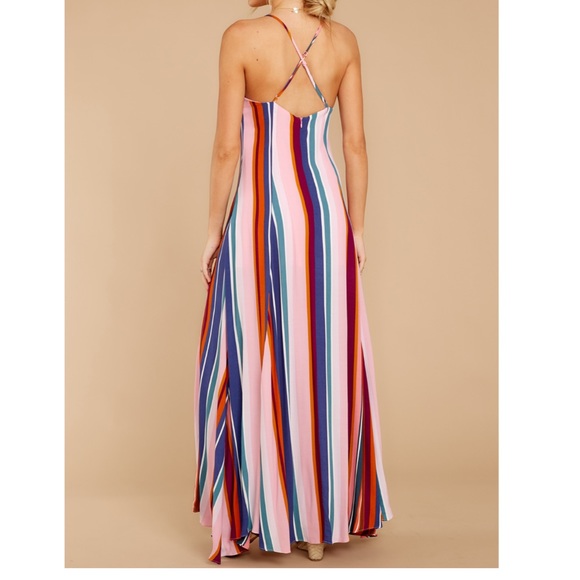 NWOT Striped maxi dress from Red Dress size S - Picture 5 of 6